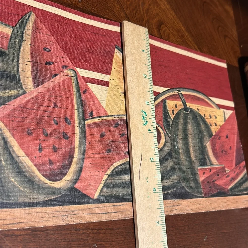 Watermelon Wallpaper Border by Raymond Waites
